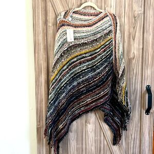 Pinkalicious poncho new with tags one size multicolored